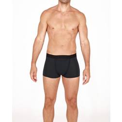 Hom Men's knit boxer shorts, Black