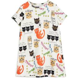 Mini Rodini Clairvoyant Cats Dress