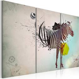 Arkiio zebra abstrakt 120x80 Tavla