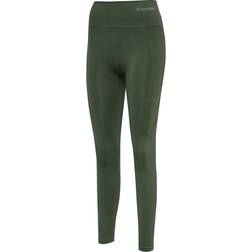 Hummel TIF Seamless High Waist Leggings (Thyme)