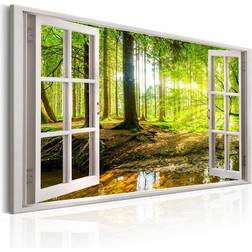 Arkiio Window View on Forest 120x80 Tavla