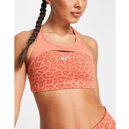 Nike W Dri-FIT Swoosh Back Crossed AOP Bra