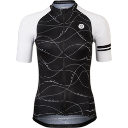 AGU Velo Wave Essential Short Sleeve Jersey - Blau