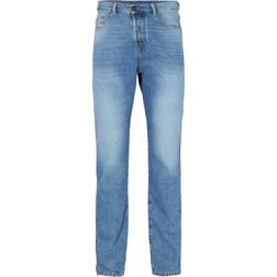 Diesel 2020 D-Viker 009mg Straight Jeans - Medium Blue