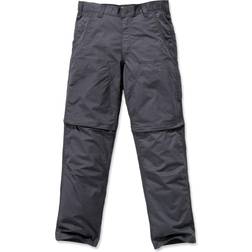 Carhartt Force Extremes Rugged Zip Off Pantalones - Gris Oscuro