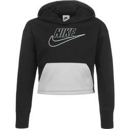 Nike Older Kid's Sportswear Club Fleece Icon Clash - Black/Light Smoke Grey (DJ5915-010)