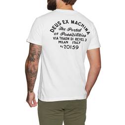 Deus Ex Machina T-Shirt Milan Address Pocket - Männer