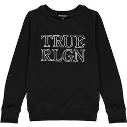 True Religion Chest Logo Sweater - Grå