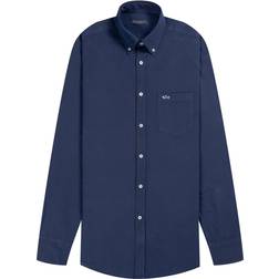 Paul & Shark Denim Skjorta för Stiligt Utseende Blue