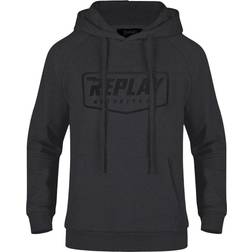 Replay Logo Hoodie - Blauw