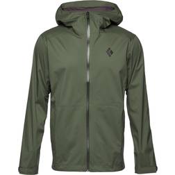 Black Diamond Stormline Stretch Rain Shell Jacket - DeepForest