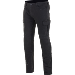 Alpinestars Cargo Riding Pantalones Blue Distressed, Talla: