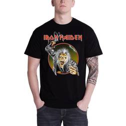 t-shirt metal mænds børn iron maiden eddie krog rock off