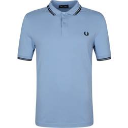 Fred Perry Twin Tipped Polo Shirt - Blue