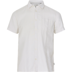 Solid SDAllan Hørskjorte Kortærmet - Off White
