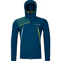 Ortovox Outdoor Jacket Pala Hooded Jacket Petrol