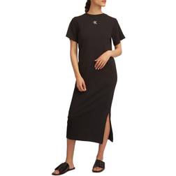 Calvin Klein Jeans Mono Rib Dress