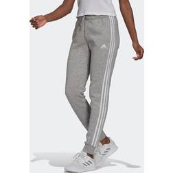 Adidas Pantalon Essentials Fleece 3-Stripes - Medium Grey Heather/White