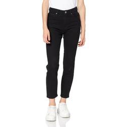 Vero Moda Brenda High Waist Straight Jeans - Black