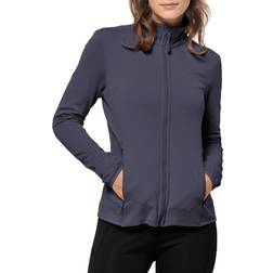 Jack Wolfskin Peak Grid Fleece Jacket - Graphite