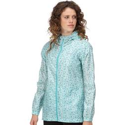 Regatta Women's Printed Pack It III Waterproof Jacket LtAmethyDtsy