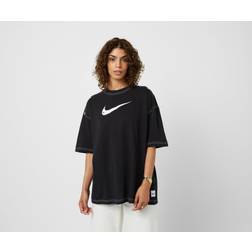 Nike NSW Swsh Ss Top - Negro