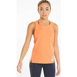 Puma Run First Mile Tank Dame - Bæredygtig Orange