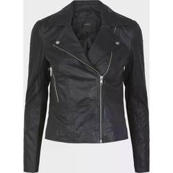 Y.A.S YasSophie Bikerjacka - Svart