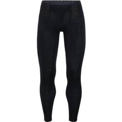 Icebreaker Legging Thermique À Poche Mérinos 175 - Homme - Black