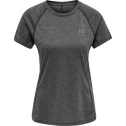 Newline Damen Running T-Shirt S/S - Magnetgrau