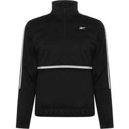 Reebok Tricot 1/4 Zip Camisa - Black/Negro