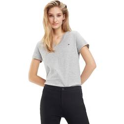 Tommy Hilfiger Heritage V-Neck Tee - Navy/Rosso