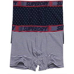 Superdry BOXER DOUBLE PACK Khaki