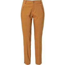 Minus Daya Pants 7/8 Kvinde Lige Ben Ensfarvet Bomuld hos Magasin Rustic