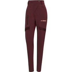 Adidas Women's Terrex Zupahike Hiking Trousers - Shadow Red