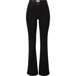 Urban Classics Ladies Ladies Organic High Waist Flared Denim Pants washed