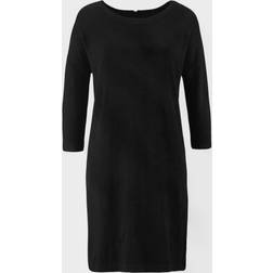 Vero Moda Robe Courte Droite Zip Au Dos - Noir