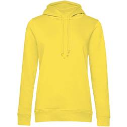 B&C Womens/Ladies Organic Hoodie (White)