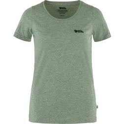 Fjällräven Logo T-shirt W - Patina Green/Melange