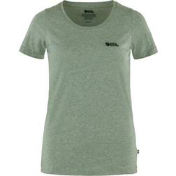 Fjällräven Women's Logo T-Shirt Patina Green-Melange