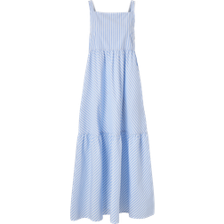 Lexington Leila Poplin Maxi Dress - Blue