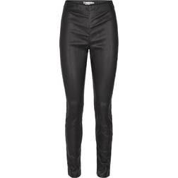 InWear Luella Leather Leggings Premium Kvinde Læderbukser Stribet hos Magasin