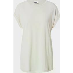 Urban Classics Ladies Ladies Modal Extended Shoulder Tee whitesand