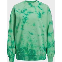 Jack & Jones JJXX dame sweatshirt JXTAYLOR Absinthe Tie Dye Jolly