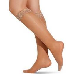 Funq Wear Support Knee Sock - Brown