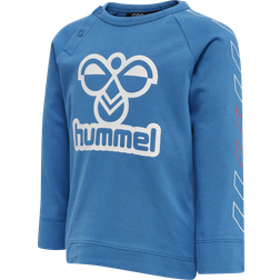 Hummel Pullover - Himmelblau/Weiß