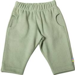 Joha Children's Organic Cotton Knit Pants - Light Green