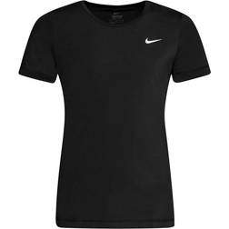 Nike Camiseta Pro Sleeve Girl - Black