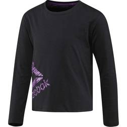 Reebok Camiseta de Manga Larga Infantil G ES LS Tee - Negro