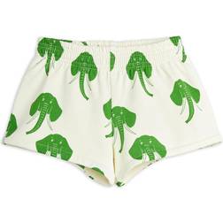 Mini Rodini Elephants Shorts Off whitet